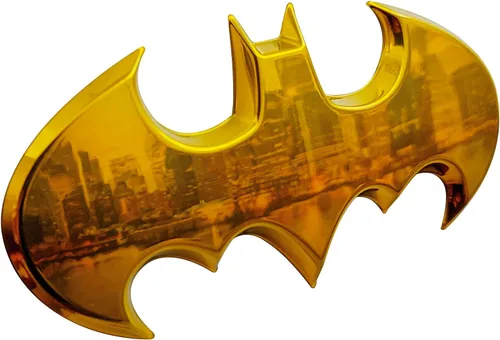 Vista 9 de Emblema de coche Batman de Fan Emblems - Símbolo de Batwing y Batarang de 1989 en 3D - Color: cromo - Tamaño: 9.65 x 4.57 x 0.51 cm - Accesorios