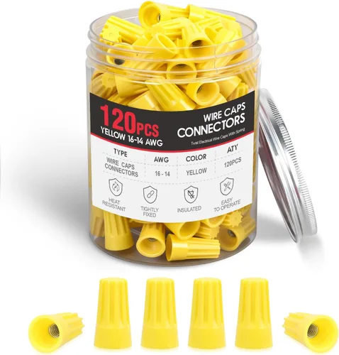 Vista 17 de Nilight - Terminal de crimpado de extremo cerrado 50036R 300 piezas Kit de conector de cable de nailon de calibre 22-16/16-14/12-10, 2 años