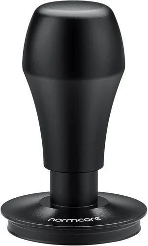 Vista 4 de Normcore Tamper para Espresso de Café de 53.3mm - Base de Revestimiento de Titanio Ondulado - Tamper con Carga de Resorte - Muelles de Reemplazo