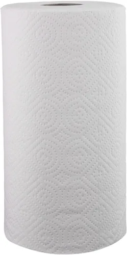 Vista 2 de Boardwalk 6273 - Rollo de toalla de papel perforado, 2 capas, blanco, 11 x 8 1/2, 250 hojas por rollo (caja de 12 rollos)