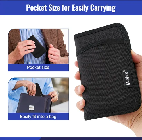 Vista 7 de Funda de diario para cuadernos Field Notes, funda de cuaderno de bolsillo para Moleskine Cahier de 3.5 x 5.5 pulgadas, funda de cuaderno