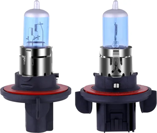 Vista 25 de NEWBROWN Bombilla halógena H1 para faros delanteros, 5000 K, luz súper blanca, reemplazo de larga vida útil P14.5S 12V/55W (H1, 2 unidades)