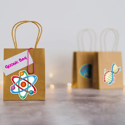 Vista 7 de 48 piezas de recortes de laboratorio de ciencias para decoración de tablón de anuncios para aula, recortes temáticos de ciencia, decoración