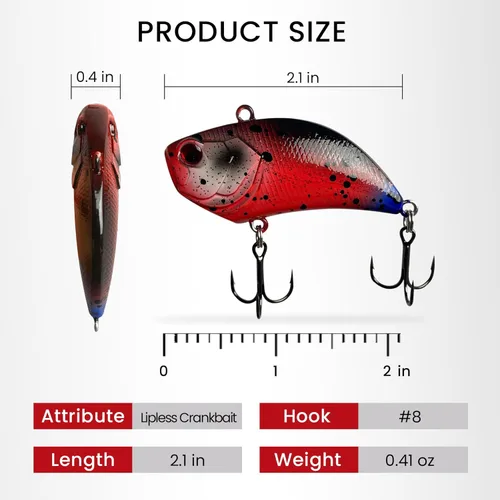 Vista 4 de Pristis Jig Head Fishing Lures for Freshwater Saltwater, Weedless Swim Jig Teasers with Sharp Hooks & Exquisite Coating, Pre-Rigged Vibrating