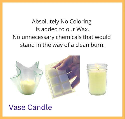 Vista 5 de Moonlight Path Vase Candle - Blend of Summer Flowers. (Clear Set)