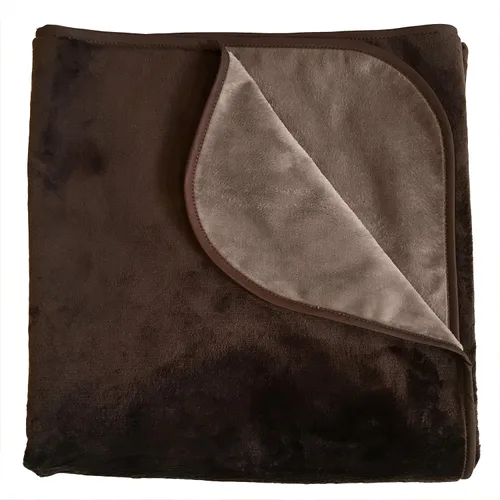Vista 8 de Manta 100 % impermeable, sedosa, suave,para perros, gatos y personas, S, Negro/Carbón