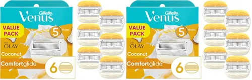 Vista 8 de 6 unidades de repuestos de hojas de afeitar Gillette Venus & Oley para mujer (el tamaño del producto puede variar)