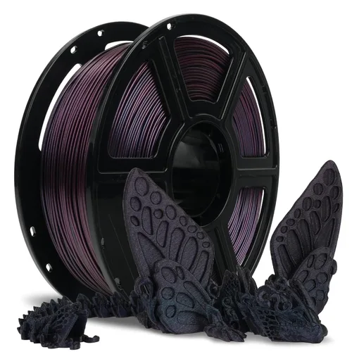 Vista 19 de FLASHFORGE High Speed Chameleon PLA Multicolor Púrpura Abisal, Impresión Rápida Máx 500 mm/s, Filamento PLA con Cambio de Color 1.75 mm, Cambia