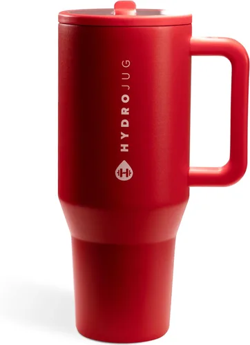 Vista 7 de HydroJug Kids - Botella de agua aislada para niños de 20 oz con popote abatible y asa A prueba de fugas y duradera Perfecta para escuela
