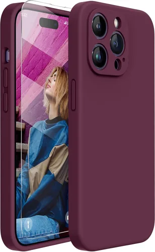 Vista 273 de Miracase Funda ultradelgada diseñada para iPhone SE 2022 (3ª generación)/iPhone SE 2020 (2ª generación)/iPhone 7/iPhone 8 con protector de pantalla