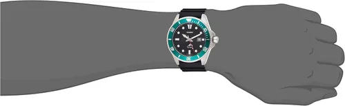 Vista 4 de Casio MDV106 Series Unisex Analog Watch 200M WR Stainless Steel Case Resin Band 2 Hand Analog (HR, Min, SEC) Date Display Screw Down