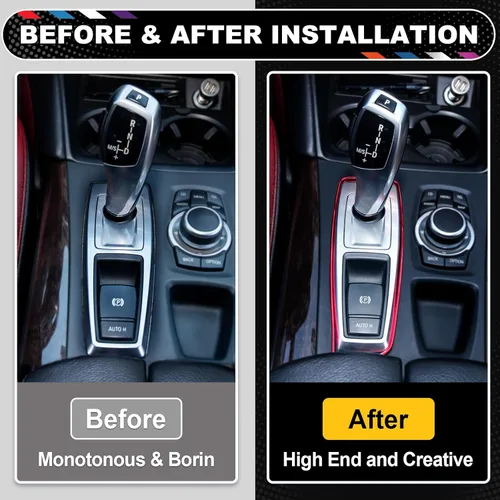 Vista 3 de Tiras de ajuste para interior del coche, 16.4 pies, rellenos universales para automóvil, línea de moldeo, accesorios decorativos para manualidades