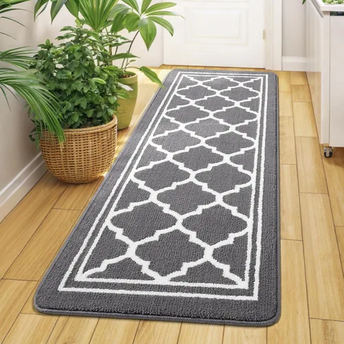 Vista 35 de Buganda Alfombra para Puerta Interior, Tapete Resistente a la Suciedad y Absorbente, Antideslizante, Alfombras de Perfil Bajo para Entrada