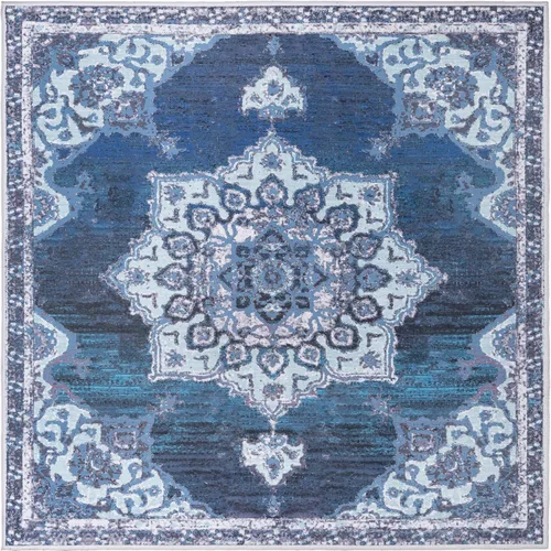 Vista 108 de Rugs.com Francesca Collection - Alfombra lavable de tejido plano, 2 x 3 pies, color blanco sal marina, perfecta para entradas, cocinas, rincones