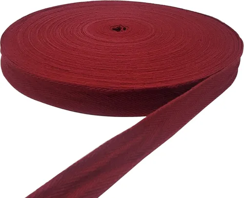 Vista 35 de Cinta de algodón en espiga, cinta de sarga para coser, cinta natural al bies para manualidades (beige, 1 pulgada)