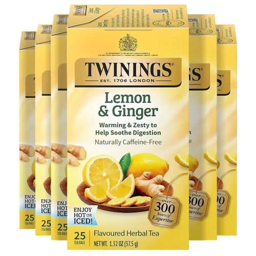 Vista 89 de Twinings, Green Tea with Pomegranate, Raspberry, & Strawberry - Té verde con granada, frambuesa y fresa, con cafeína, té en bolsas individuales