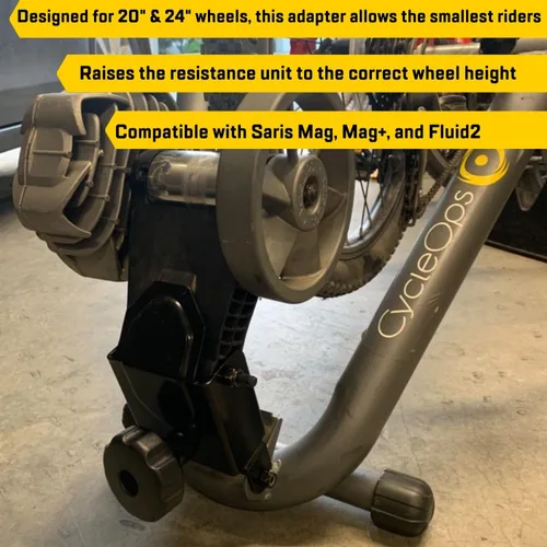 Vista 4 de Saris Mag and Mag Plus Indoor Bike Trainer, Magnetic Resistance, Compatible with Zwift App