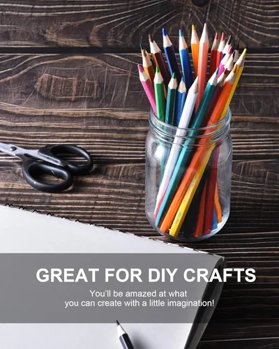 Vista 6 de Tarros de cristal de 12 onzas con tapas, boca regular, paquete de 20 tarros de masón de 12 onzas para manualidades, preparación de comidas, tarros