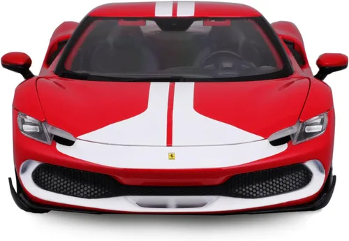 Vista 4 de Maisto 1:18 Race & Play Ferrari 296 GTB Assetto Fiorano Rojo
