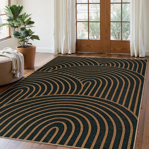 Vista 12 de Lahome Alfombras de exterior arcoíris para puerta delantera, 2 x 3, pequeñas alfombras de cocina lavables, alfombra neutral de granja