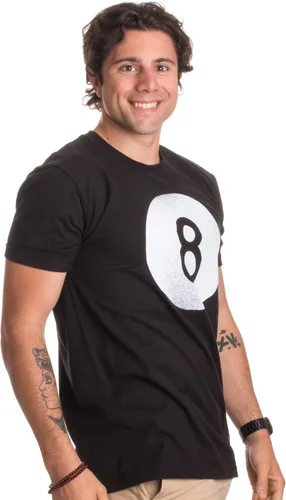 Vista 4 de Vintage Faded 8 Ball Pool Hall Shark Billiards Player Hustler Camiseta unisex