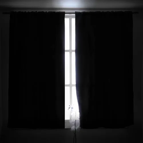 Vista 7 de BGment Cortinas opacas con bolsillo para barra y pestaña trasera para dormitorio, cortinas con aislamiento térmico para oscurecer la habitación
