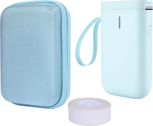 Vista 2 de khanka Estuche de almacenamiento duro de repuesto para etiquetadora Bluetooth MUNBYN/NiiMbot D11 portátil de conexión inalámbrica impresora