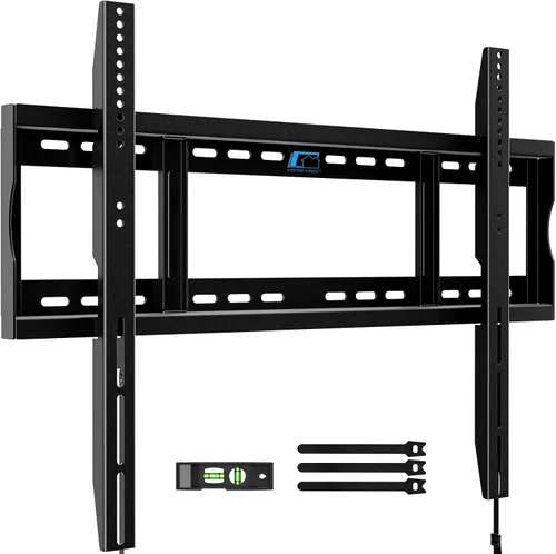 HOME VISION Soporte fijo de pared para TV de alta resistencia, capacidad de 215 kg para televisores inteligentes de pantalla plana extra grandes de