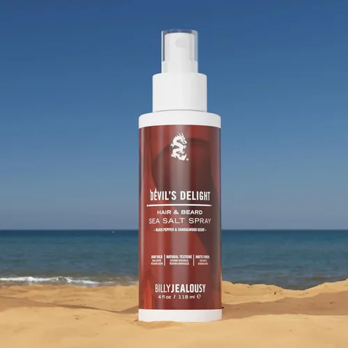 Vista 9 de Billy Jealousy Spray de sal marina, spray texturizante y voluminizador para todo tipo de cabello y longitudes de barba