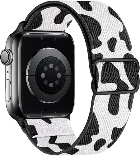 Vista 47 de Correas elásticas de nailon compatibles con Apple Watch de 1.496 pulgadas, 1.575 pulgadas, 1.614 pulgadas, 1.654 pulgadas, 1.732 pulgadas, 1.732