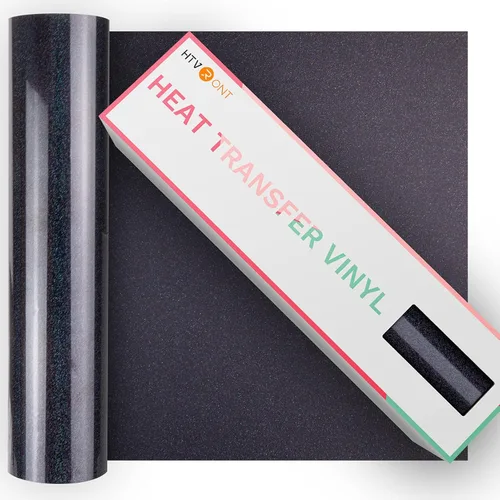 Vista 20 de HTVRONT - Rollos de vinilo termotransferible (HTV) azul marino, 12 pulgadas x 15 pies de vinilo de planchado para Cricut y Silhouette Cameo