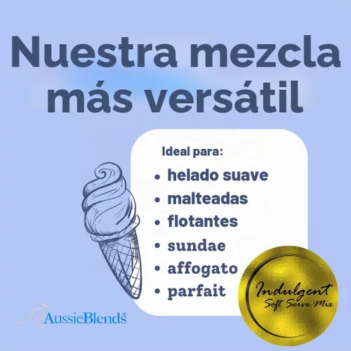 Vista 3 de AussieBlends - Mezcla suave de vainilla en polvo, 3.3 lbs