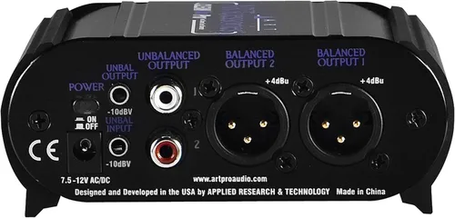 Vista 4 de ART - CLEANBoxPro - Convertidor balanceado/no balanceado de 2 canales.