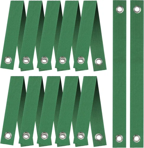 Jevrench 12 PCS Correas para Árboles para Estacado, Correas de Soporte para Árboles para Atirantar Plantones Recién Plantados y Mantenerlos Rectos y