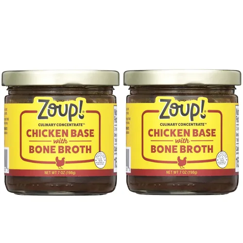 Vista 10 de Zoup! Bueno, realmente bueno concentrado culinario de caldo de hueso de res, paquete de 6, 7 onzas cada uno