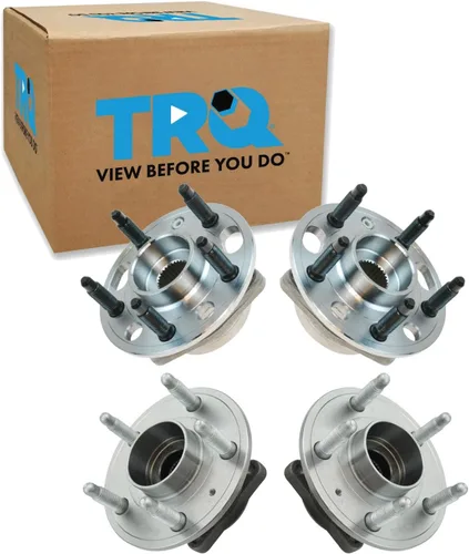 Vista 76 de TRQ Par de conjunto de cubo de cojinete de rueda delantera izquierda derecha, 2 piezas compatible con Lexus GX460 2003-2009 GX470 2003-2023 Toyota