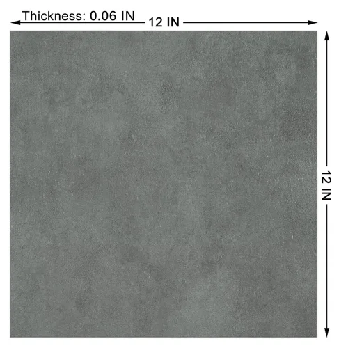 Vista 8 de WESTICK Azulejos de suelo de mármol gris para despegar y pegar de 12 x 12 pulgadas, azulejos de piso de baño, azulejos de vinilo autoadhesivos