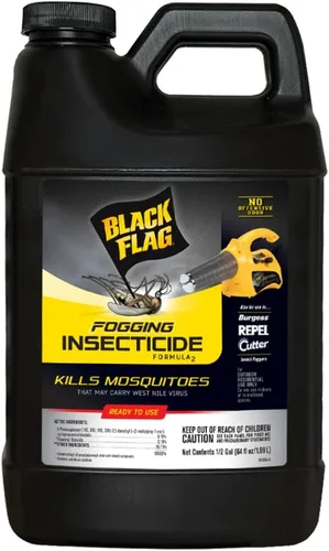 Vista 4 de Black Flag, insecticida de exterior listo para usar de 32 oz. Controla mosquitos, moscas picadoras e insectos voladores en céspedes, patios
