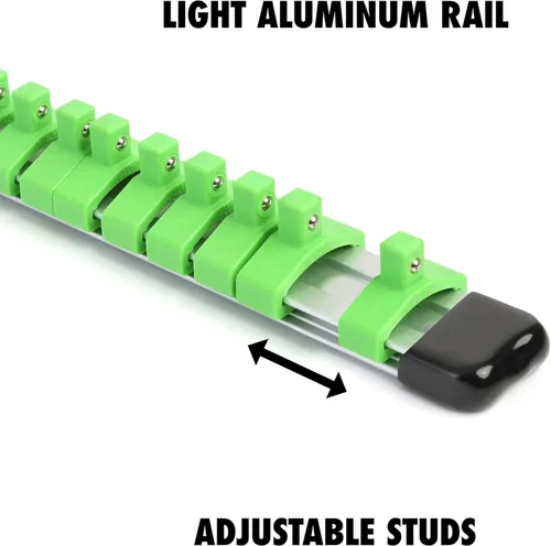 Vista 3 de OEMTOOLS 24293 Stubby Torx Juego de dados Torx de 13 piezas Juego de 1/4 pulgadas para extracción de sujetadores de espacio reducido, incluye