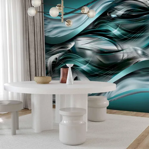 Vista 46 de artgeist Mural de pared abstracto de 77 x 55 pulgadas, papel tapiz autoadhesivo XXL, autoadhesivo, extraíble, gran adhesivo, decoración de pared