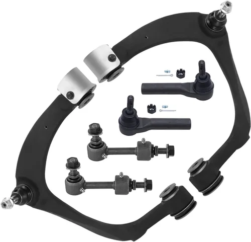 Vista 63 de Detroit Axle - Kit de brazos de control delanteros para Chevy GMC Silverado Sierra 1500 Avalanche Yukon Tahoe Escalade ESV EXT, 2 brazos de control