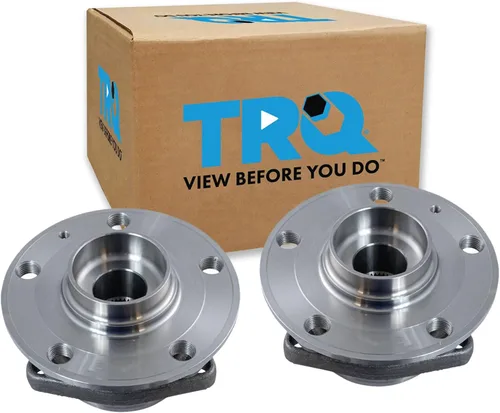 Vista 9 de TRQ Par de conjunto de cubo de cojinete de rueda delantera izquierda derecha, 2 piezas compatible con Lexus GX460 2003-2009 GX470 2003-2023 Toyota