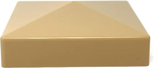 Vista 19 de True - Tapa para poste de valla de vinilo piramidal de plástico de 5 x 5 (5.000 in x 5.000 in), color negro o blanco, múltiples cantidades