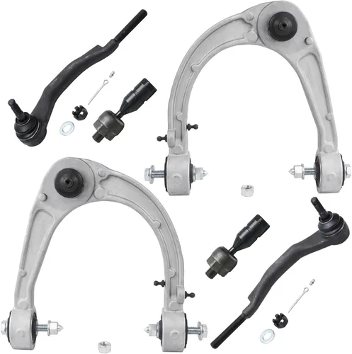 Vista 140 de Detroit Axle - Kit de extremo delantero RWD para Chrysler 300 Dodge Charge Challenger 2011-2019, 2 brazos de control inferiores traseros 2 rótulas