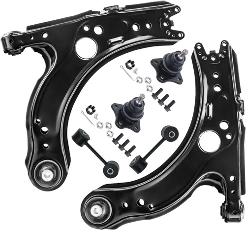 Vista 84 de Detroit Axle - Kit de brazos de control delanteros para Chevy GMC Silverado Sierra 1500 Avalanche Yukon Tahoe Escalade ESV EXT, 2 brazos de control