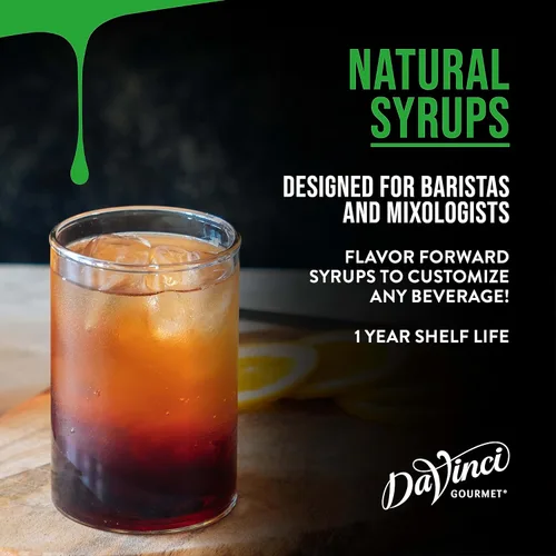 Vista 3 de DaVinci Gourmet Naturals - Jarabe de caramelo salado hawaiano, 25.4 onzas líquidas (paquete de 1)
