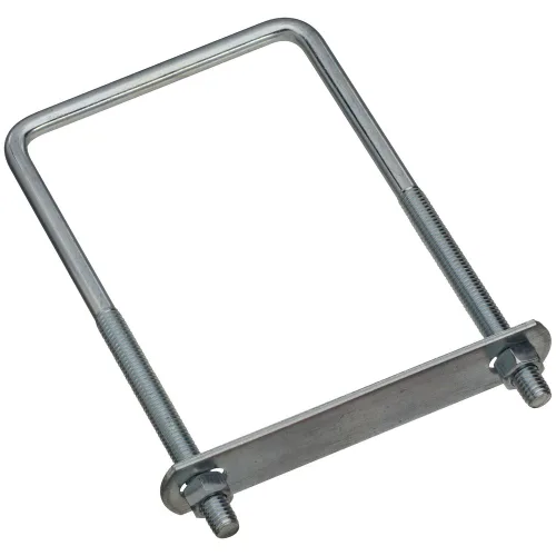 Vista 13 de National Hardware N245-027 2192BC perno cuadrado en U de tamaño para madera, chapado en zinc (paquete de 2)