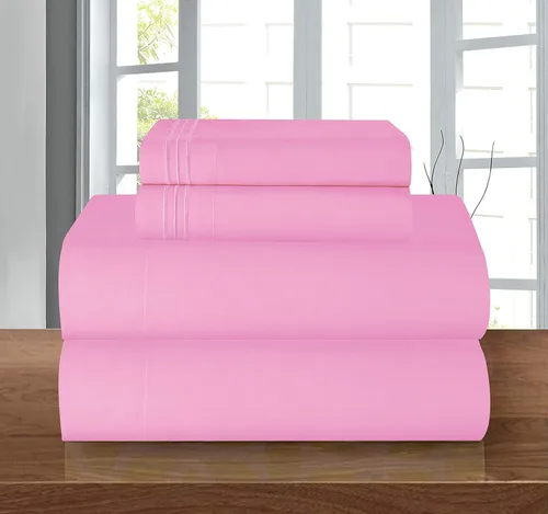Vista 45 de Elegant Comfort - Juego de sábanas de microfibra de 1500 hilos de calidad hotelera prémium de 4 piezas - Resistente a arrugas, sábana bajera