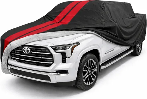 Vista 13 de Funda para automóvil Silverado/Sierra 1999-2025 de ajuste personalizado, protección UV para interiores y exteriores, protección UV de 300 denier