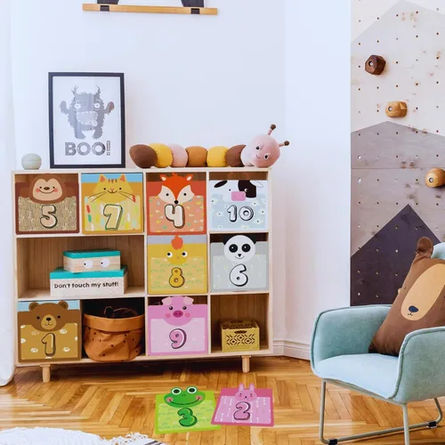 Vista 4 de Calcomanías sensoriales de camino Divertidos rompecabezas de suelo para niños, calcomanías de juego de remolacha para el aula y el hogar